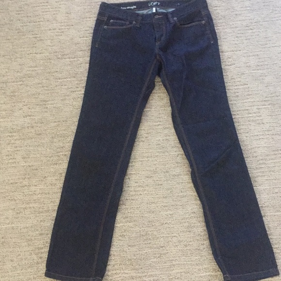 Straight leg dark wash jeans - Picture 1 of 3